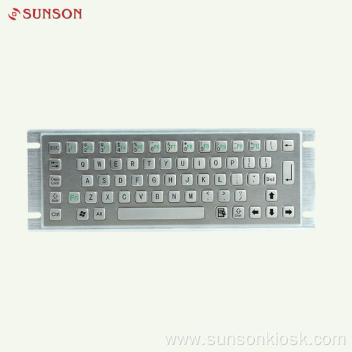 Industrial Stainless Steel Metal Keyboard